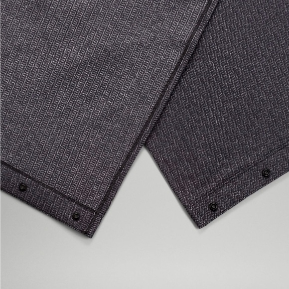 LULULEMON Rulu Scarf - Dark Heather Grey Snap Vinyasa Scarf - One Size EUC - Picture 8 of 16